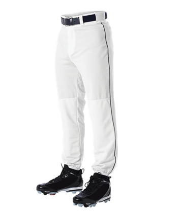 Alleson Youth Baseball Pant With Contrast Piping In Seam