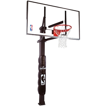 Spalding NBA 60 Tempered Glass In-Ground Basketball Hoop