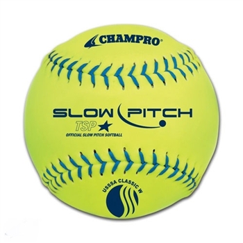 Diamond Zulu 12 ASA Slowpitch Softballs - 6 Dozen