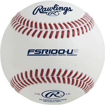 Rawlings R100UP Practice Baseball - Flat Seam