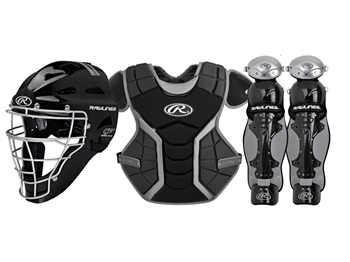 Rawlings Youth Renegade Custom White & Silver Model Catcher's Set